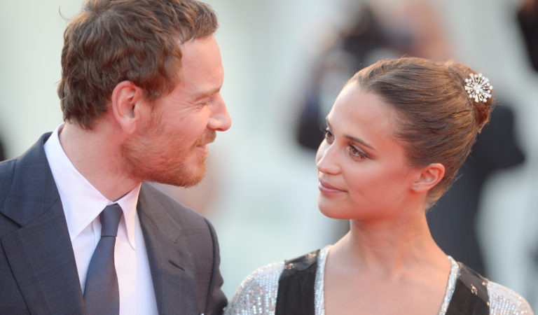 Alicia Vikander y Michael Fassbender a un paso del ¡Sí acepto! ??