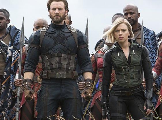Avengers capitán américa viuda negra