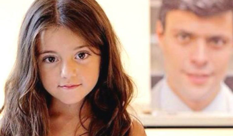 Manuela, hija de Leopoldo López y Lilian Tintori, escribió una canción para Venezuela ???