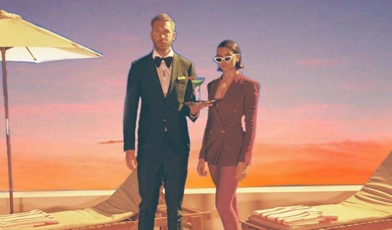 ¡A lo ochentero! Calvin Harris y Dua Lipa estrenan videoclip de One Kiss