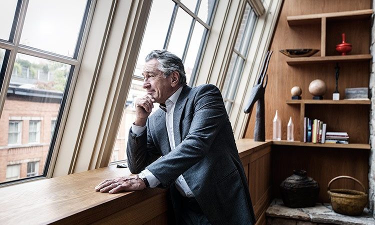 Robert De Niro molesto porque los comentarios sobre Trump fueron «censurados» en una gala de premios