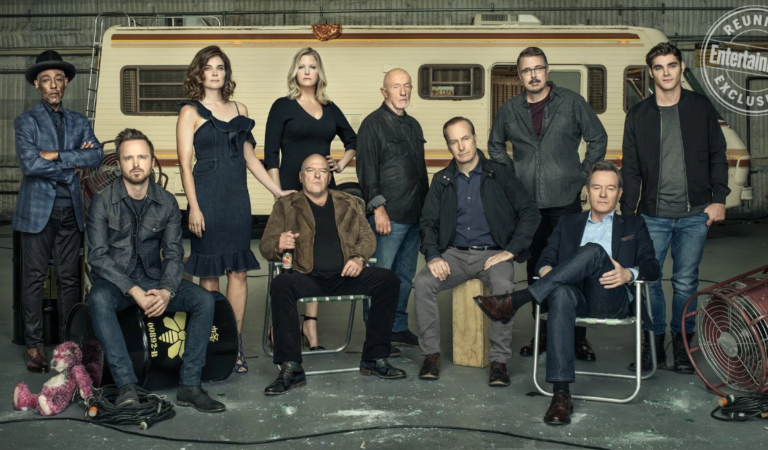 El elenco de Breaking Bad celebra sus 10 años reuniéndose para la revista Entertaiment Weekly