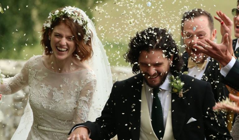 ¡Asistió todo Poniente! Las mejores fotos de la boda de Kit Harington y Rose Leslie ❤️