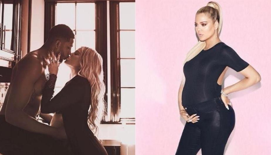 Khloé Kardashian y Tristan Thompson