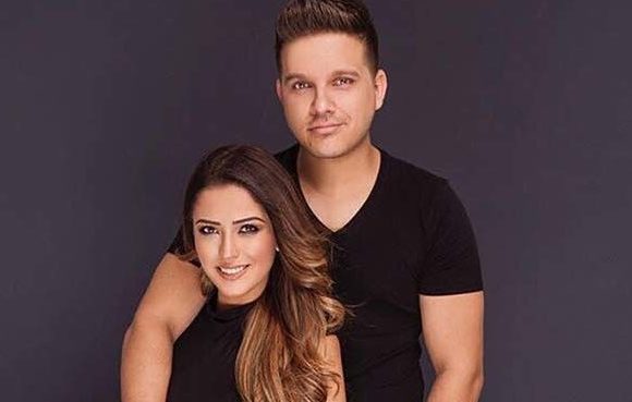 Omar Acedo y Daniela Cabello