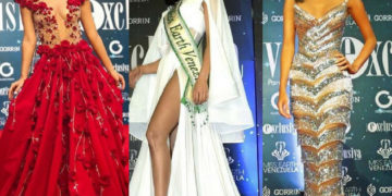 alfombra roja miss earth venezuela