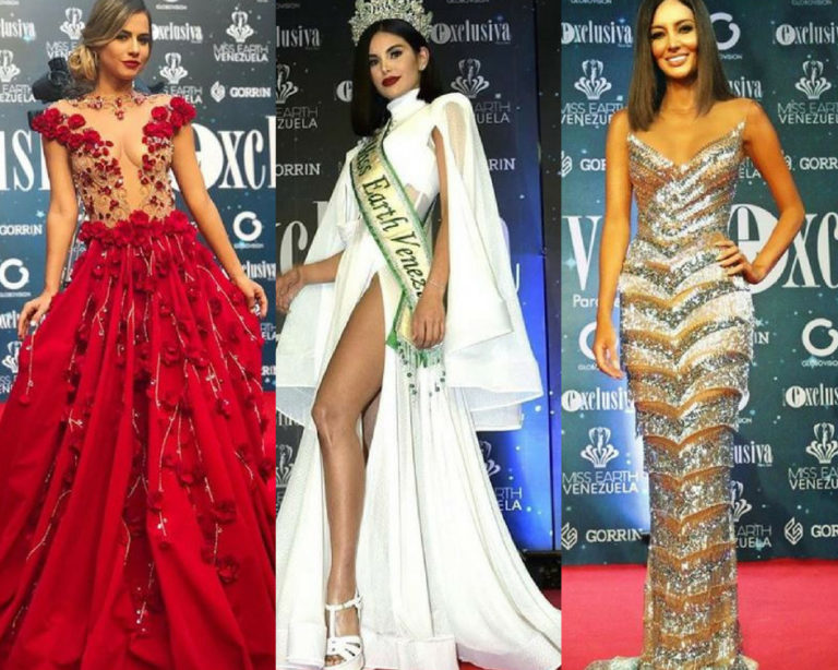 alfombra roja miss earth venezuela