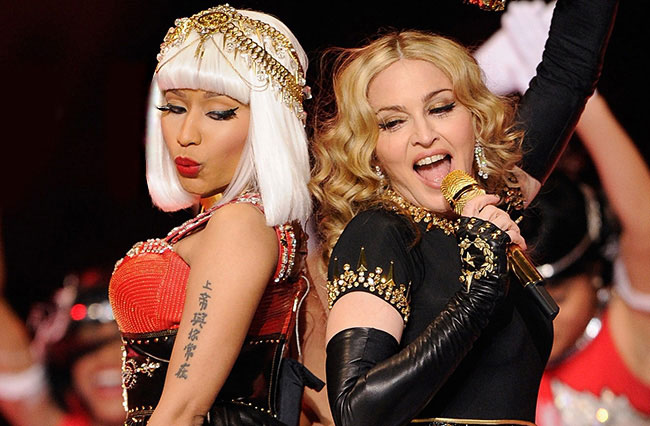 Nicki Minaj y Madonna se besaron durante los VMA’s 2018 ?‍❤️‍?‍?✨