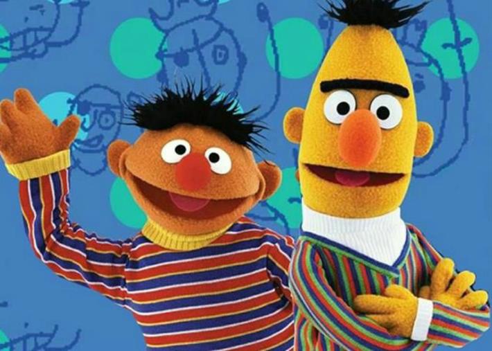 Plaza Sésamo Beto y Enrique