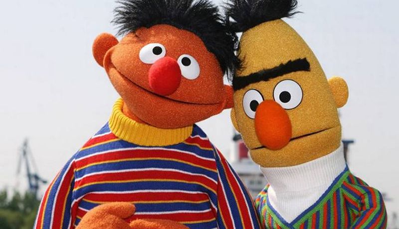 Plaza Sésamo Beto y Enrique