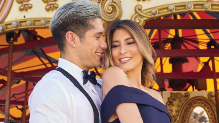 Chyno Miranda y Natasha Araos