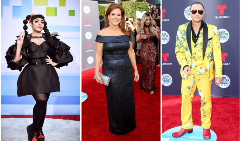 ¿Qué les pasó? Ellos fueron los peor vestidos de los Latin American Music Awards 2018 ?