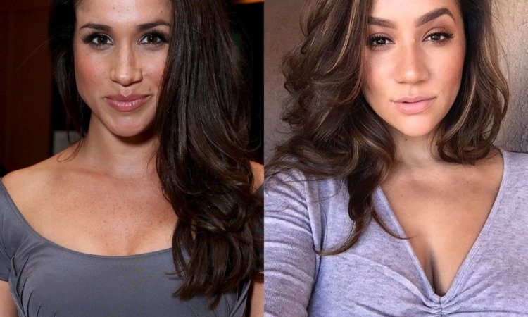 ¡Son igualitas! Conoce a la doble de Meghan Markle