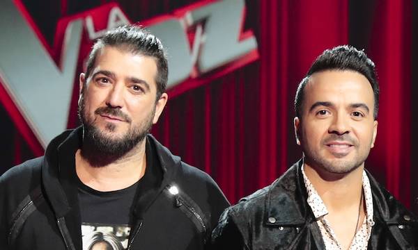 Luis Fonsi y Antonio Orozo