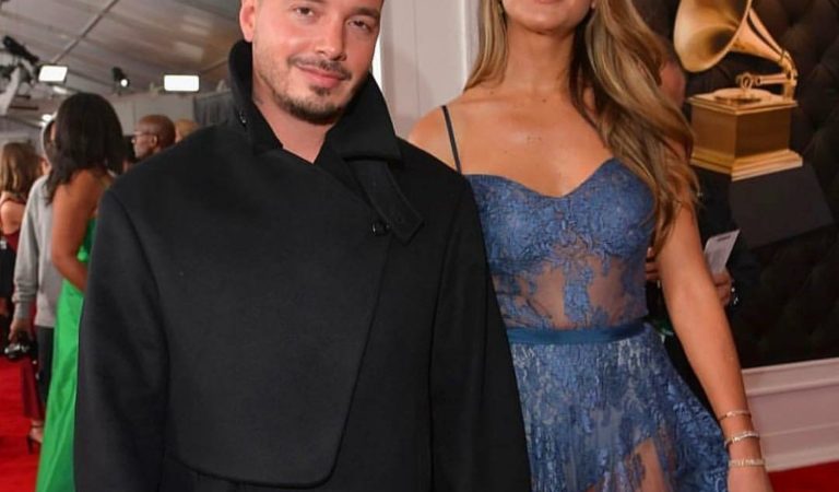 J Balvin presentó a su nueva novia en los Grammy ?