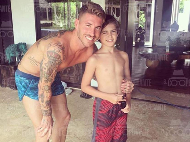 Hijo de Manuel Sosa y Shannon de Lima