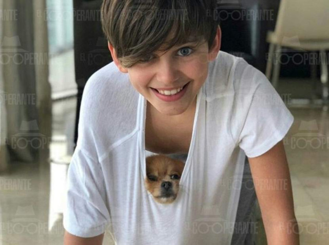 Hijo de Manuel Sosa y Shannon de Lima