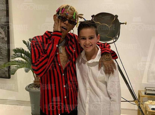 Hijo de Manuel Sosa y Shannon de Lima