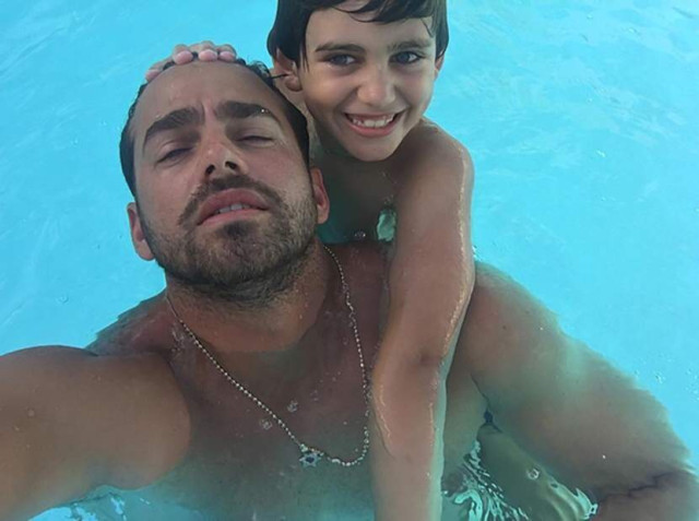 Hijo de Manuel Sosa y Shannon de Lima