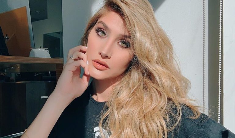 Como una «angelita», Mariam Habach posó sexy lencería para llamar la atención de Victoria’s Secret??