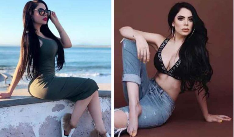 ¡No correrás peligro si te la buceas! Las fotos calientes de la doble de Emma Coronel