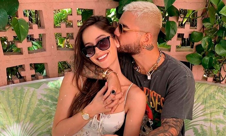 Maluma y Natalia Barulich