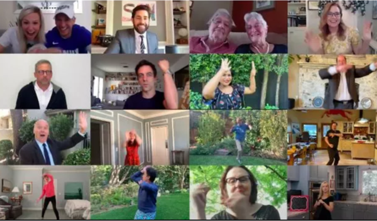 Reparto completo de «The Office» se reencontraron por Zoom [VIDEO]