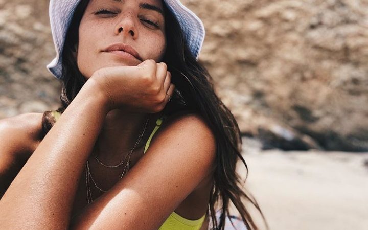 ¡Qué chévere, que chévere! El bikinazo playero de la hija menor del Puma [VIDEO]