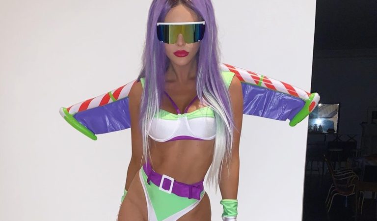 ¡Hasta el infinito y que buena está! Lele Pons se disfraza de una versión sensual de Buzz- Lightyear [Fotos]