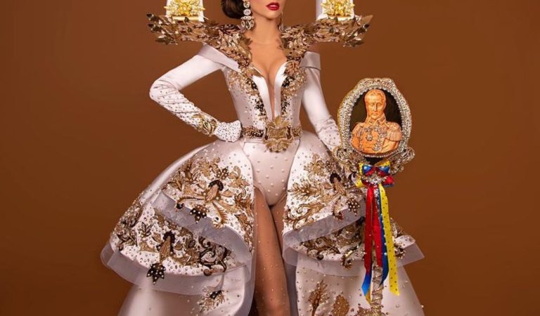 Stephany Zreik, Miss Earth Venezuela 2020, presentó su traje típico ☀️??