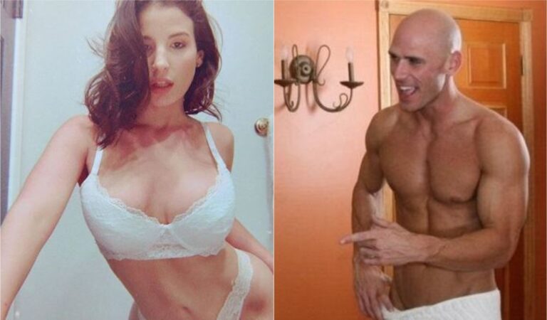 ¡Todos e sorprendieron! LaSirena69 grabó una escena junto a Johnny Sins, el «calvo de Brazzers» [CAPTURA]