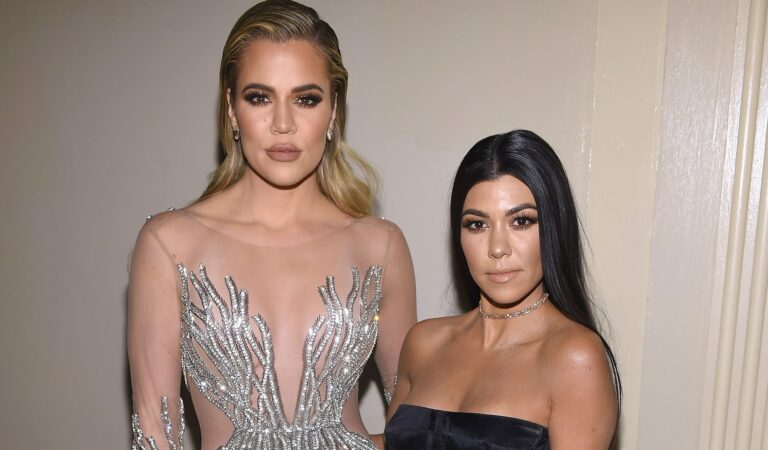 Esta sería la fotografía por la que Khloé Kardashian se burló de su hermana Kourtney ??