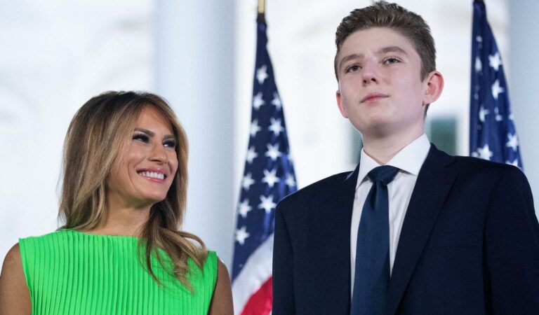 Melania Trump está enfocada en la búsqueda de una escuela para su hijo ??