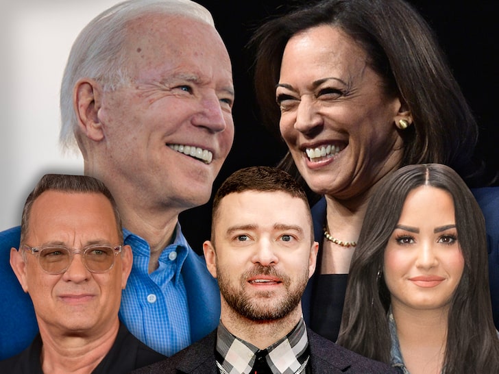 Tom Hanks, Justin Timberlake y Demi Lovato