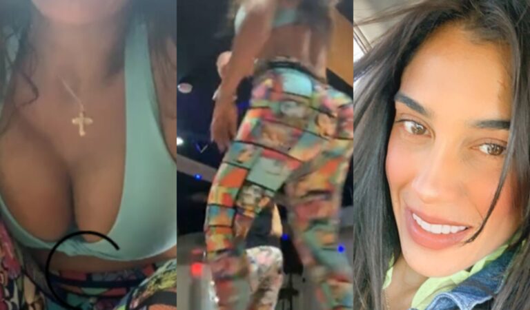 ¡Se te subirá la presión! La Coconaza bailando salsa quedó sudadita, apretadita y pendiente de otro pasito