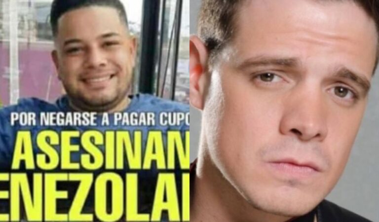 Marko Música publica dantesco video de cómo asesinan a un venezolano en Perú y pide justicia