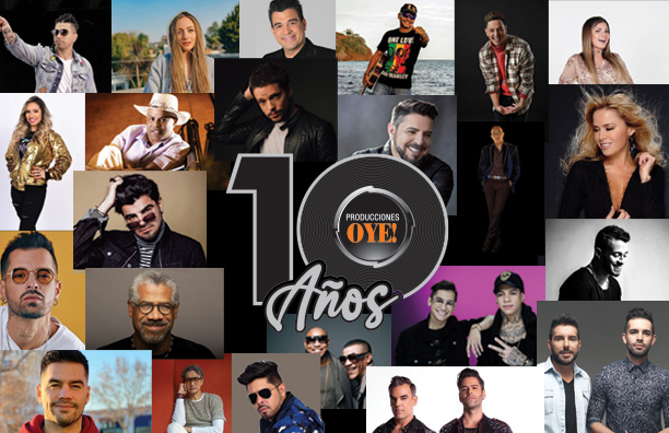 ¡Bravo! Producciones Oye celebró una década brindando lo mejor del entretenimiento ??