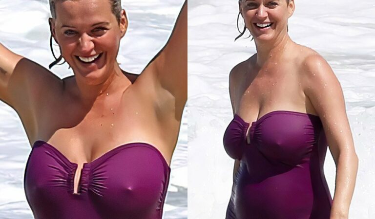 Katy Perry ahora es una «gordibuena» a la que se le marca todo [FOTOS]