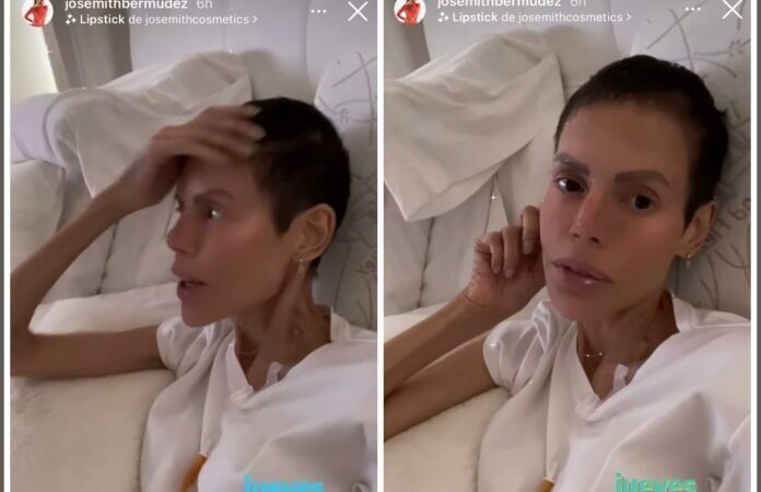 Josemith Bermudez se mostró esperanzada pese a su recaída en el cancer (+Video)