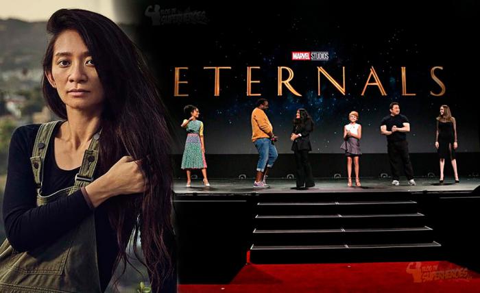 Mientras Chloé Zhao espera su Óscar, también está trabajando en «Eternals»