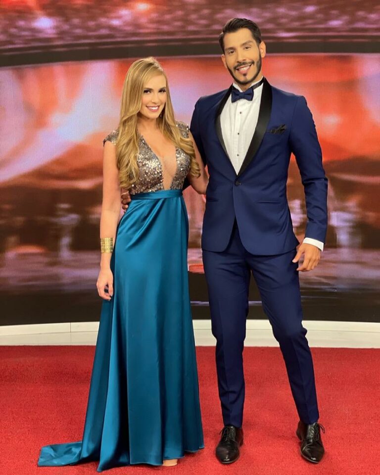 Ana Karina Jardim y Alejandro Carreño