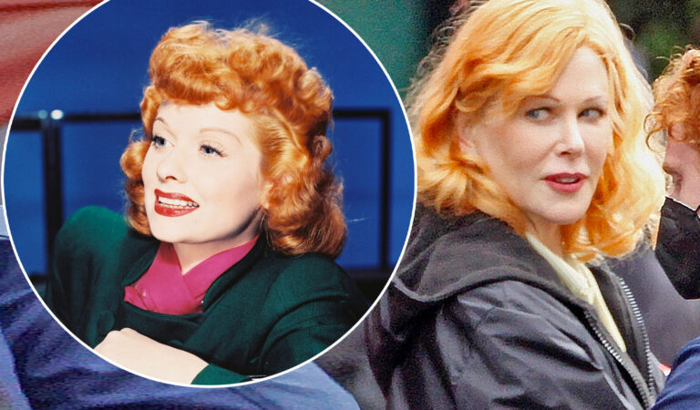 Por qué Nicole Kidman está fuera de su zona de confort al interpretar a Lucille Ball