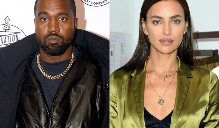 Captan a Kanye West e Irina Shayk de paseo romántico en Francia