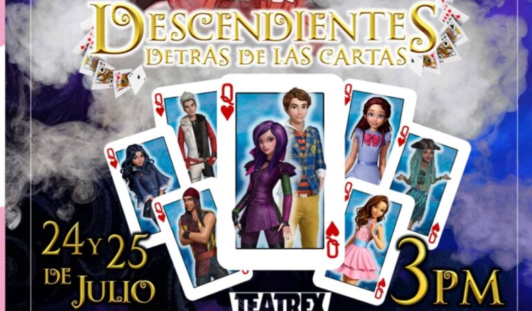 Una obra teatral para disfrutar en familia: «Descendientes: Detrás de las cartas»