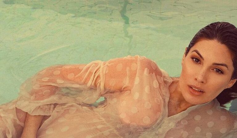 ¡Preciosa! María Gabriela Isler mostró lo avanzado que va su embarazo