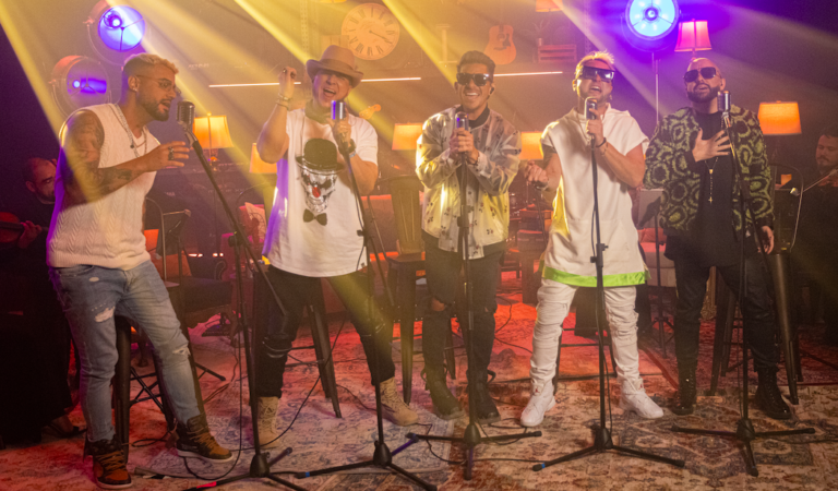 De lujo: A.5 se reencontró con un concierto vía streaming