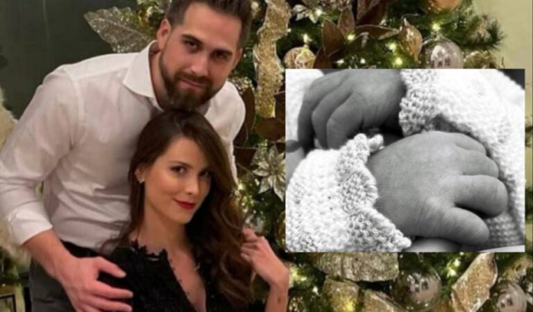 Stefanía Fernández y Ender Inciarte mostraron la primera foto de su hijo ???