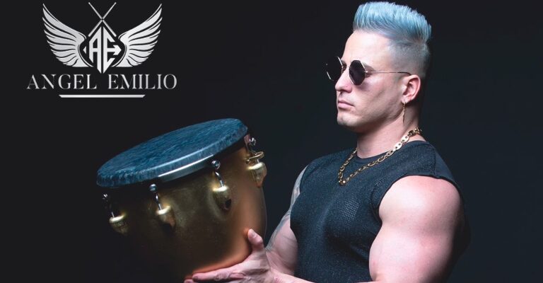 Es el Ken del timbal: Angel Emilio cautiva con su arte al público de Miami