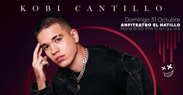 Con un show diseñado para todo público: Kobi Cantillo se presentará en Caracas