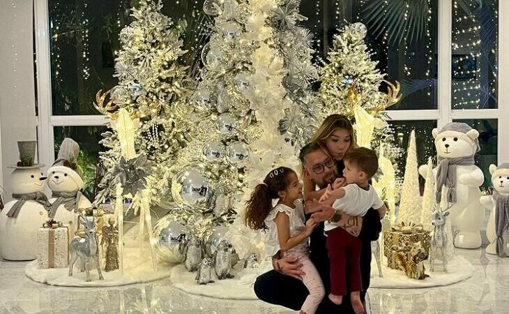 Irrael Gómez logró reunir a sus tres hijos en Caracas ❤️?‍?‍?